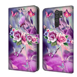 Custodia per telefono in pelle protettiva antiurto Crystal 3D, For Xiaomi Redmi 9