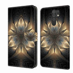 Custodia per telefono in pelle protettiva antiurto Crystal 3D, For Xiaomi Redmi 9