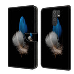 Custodia per telefono in pelle protettiva antiurto Crystal 3D, For Xiaomi Redmi 9