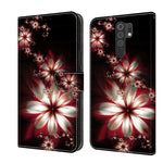 Custodia per telefono in pelle protettiva antiurto Crystal 3D, For Xiaomi Redmi 9
