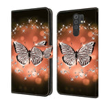 Custodia per telefono in pelle protettiva antiurto Crystal 3D, For Xiaomi Redmi 9