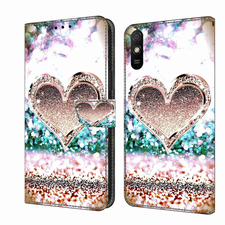 Custodia portafoglio in pelle per Xiaomi Redmi 9A