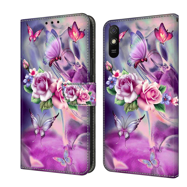 Custodia portafoglio in pelle per Xiaomi Redmi 9A