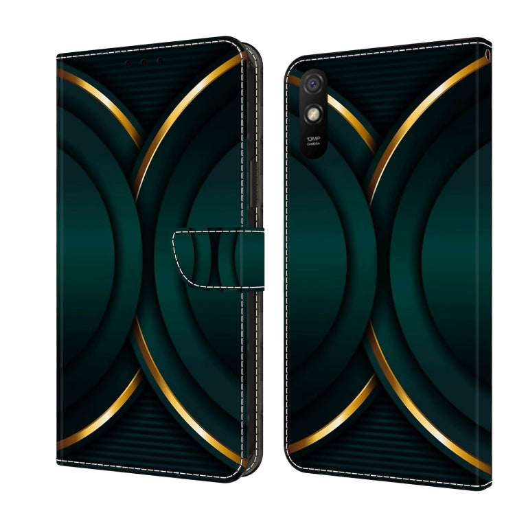 Custodia portafoglio in pelle per Xiaomi Redmi 9A