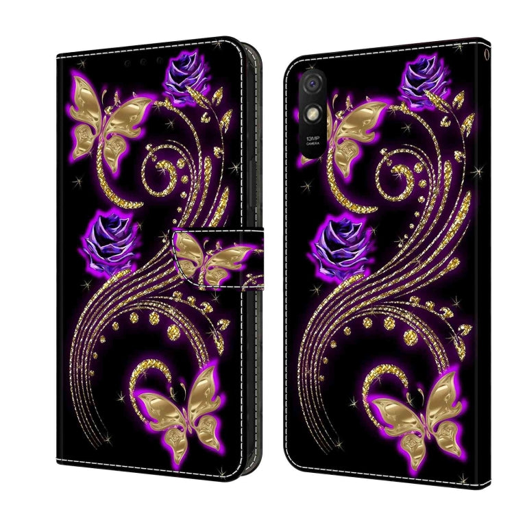 Custodia portafoglio in pelle per Xiaomi Redmi 9A