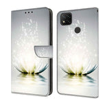 Custodia per telefono in pelle protettiva antiurto Crystal 3D, For Xiaomi Redmi 9C