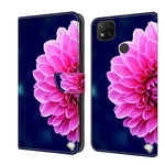 Custodia per telefono in pelle protettiva antiurto Crystal 3D, For Xiaomi Redmi 9C