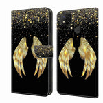 Custodia per telefono in pelle protettiva antiurto Crystal 3D, For Xiaomi Redmi 9C