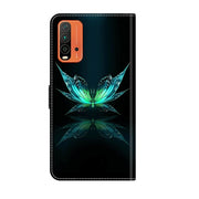 Custodia per telefono in pelle protettiva antiurto Crystal 3D, For Xiaomi Redmi 9T