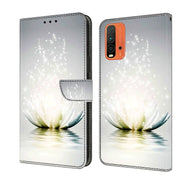 Custodia per telefono in pelle protettiva antiurto Crystal 3D, For Xiaomi Redmi 9T
