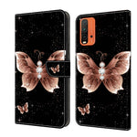 Custodia portafoglio in pelle per Xiaomi Redmi 9T