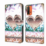Custodia portafoglio in pelle per Xiaomi Redmi 9T