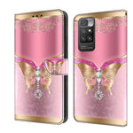 Custodia portafoglio in pelle TPU per Xiaomi Redmi 10