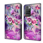 Custodia portafoglio in pelle TPU per Xiaomi Redmi 10