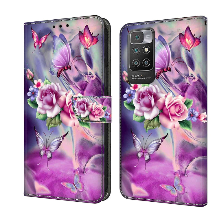 Custodia portafoglio in pelle TPU per Xiaomi Redmi 10