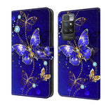 Custodia portafoglio in pelle TPU per Xiaomi Redmi 10