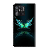 Custodia per telefono in pelle protettiva antiurto Crystal 3D, For Xiaomi Redmi 10C