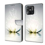 Custodia portafoglio in pelle per Xiaomi Redmi 10C