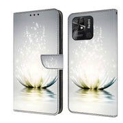 Custodia per telefono in pelle protettiva antiurto Crystal 3D, For Xiaomi Redmi 10C