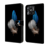 Custodia portafoglio in pelle per Xiaomi Redmi 10C