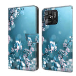 Custodia portafoglio in pelle per Xiaomi Redmi 10C