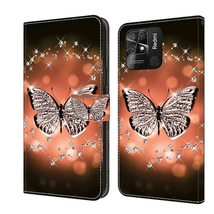 Custodia portafoglio in pelle per Xiaomi Redmi 10C