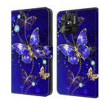 Custodia portafoglio in pelle per Xiaomi Redmi 10C
