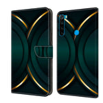Custodia per telefono in pelle protettiva antiurto Crystal 3D, For Xiaomi Redmi Note 8