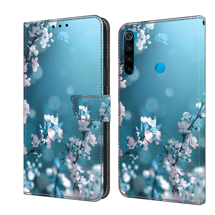 Custodia per telefono in pelle protettiva antiurto Crystal 3D, For Xiaomi Redmi Note 8