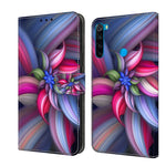 Custodia per telefono in pelle protettiva antiurto Crystal 3D, For Xiaomi Redmi Note 8