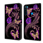 Custodia per telefono in pelle protettiva antiurto Crystal 3D, For Xiaomi Redmi Note 8