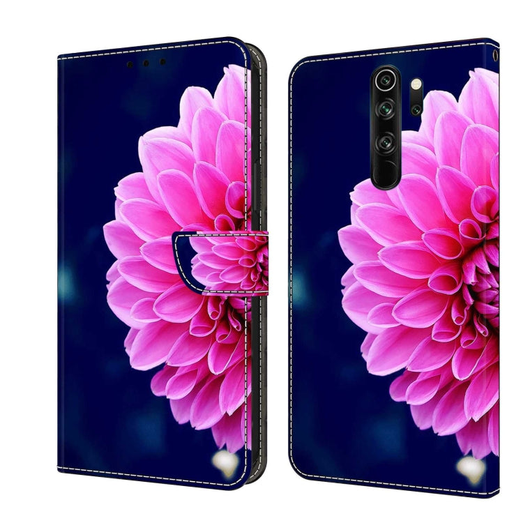 Custodia per telefono in pelle protettiva antiurto Crystal 3D, For Xiaomi Redmi Note 8 Pro