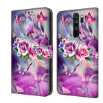 Custodia per telefono in pelle protettiva antiurto Crystal 3D, For Xiaomi Redmi Note 8 Pro