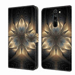 Custodia per telefono in pelle protettiva antiurto Crystal 3D, For Xiaomi Redmi Note 8 Pro