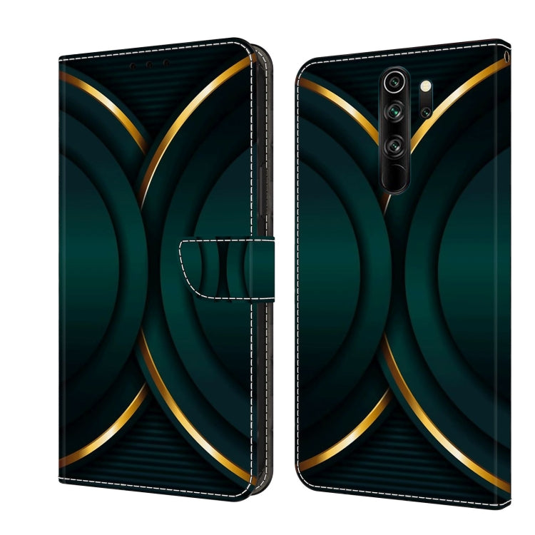 Custodia per telefono in pelle protettiva antiurto Crystal 3D, For Xiaomi Redmi Note 8 Pro