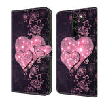Custodia per telefono in pelle protettiva antiurto Crystal 3D, For Xiaomi Redmi Note 8 Pro