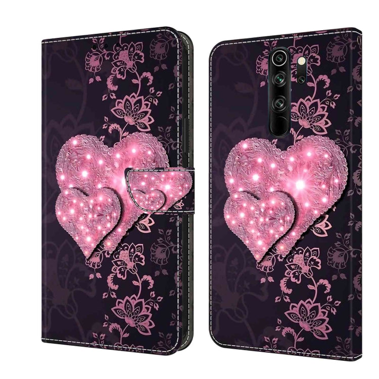 Custodia per telefono in pelle protettiva antiurto Crystal 3D, For Xiaomi Redmi Note 8 Pro