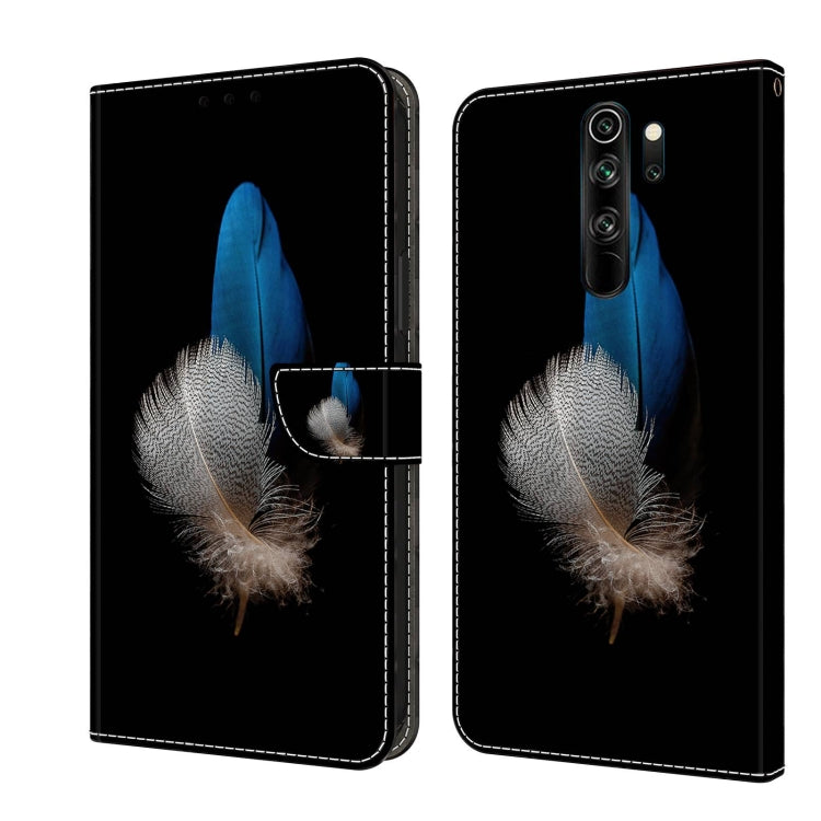 Custodia per telefono in pelle protettiva antiurto Crystal 3D, For Xiaomi Redmi Note 8 Pro