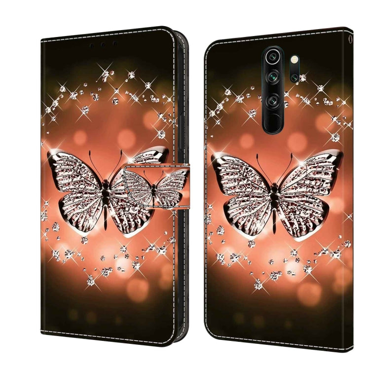 Custodia per telefono in pelle protettiva antiurto Crystal 3D, For Xiaomi Redmi Note 8 Pro