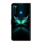 Custodia per telefono in pelle protettiva antiurto Crystal 3D, For Xiaomi Redmi Note 8T
