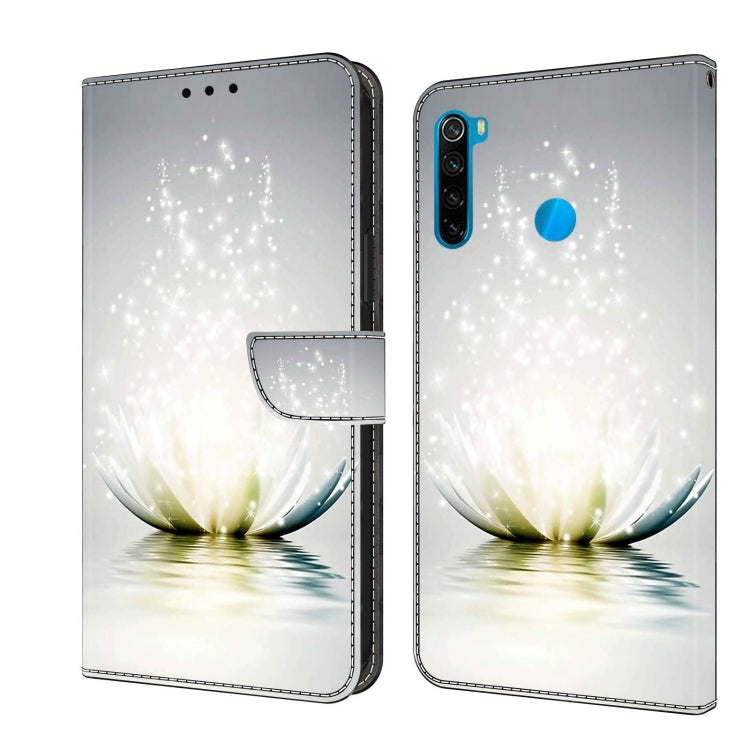 Custodia per telefono in pelle protettiva antiurto Crystal 3D, For Xiaomi Redmi Note 8T