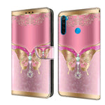 Custodia per telefono in pelle protettiva antiurto Crystal 3D, For Xiaomi Redmi Note 8T
