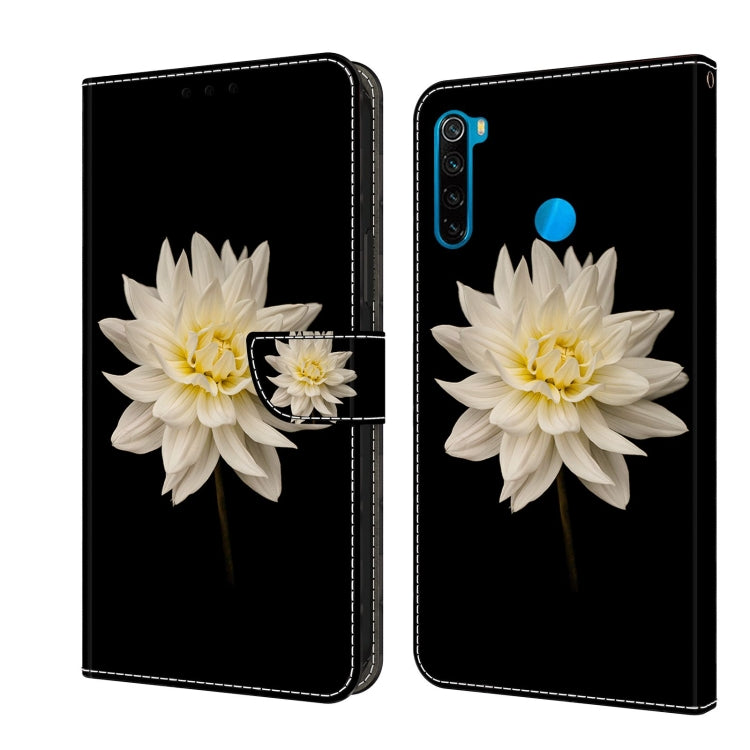 Custodia per telefono in pelle protettiva antiurto Crystal 3D, For Xiaomi Redmi Note 8T