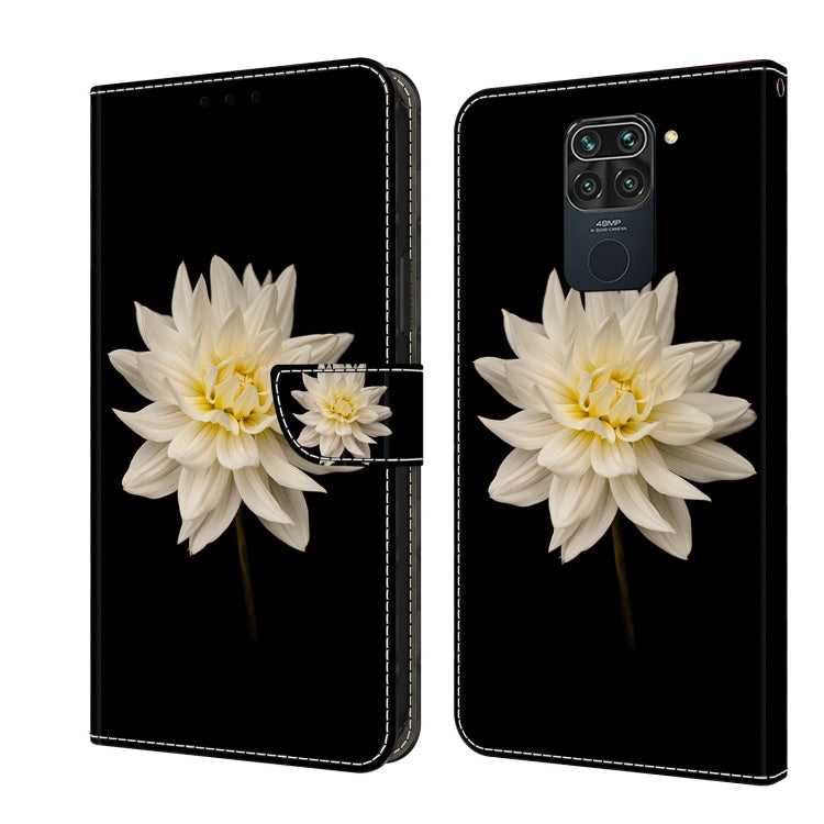 Custodia per telefono in pelle protettiva antiurto Crystal 3D, For Xiaomi Redmi Note 9