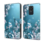 Custodia per telefono in pelle protettiva antiurto Crystal 3D, For Xiaomi Redmi Note 9