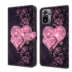 Custodia portafoglio in pelle per Xiaomi Redmi Note 10