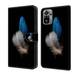 Custodia portafoglio in pelle per Xiaomi Redmi Note 10