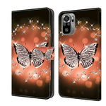 Custodia portafoglio in pelle per Xiaomi Redmi Note 10