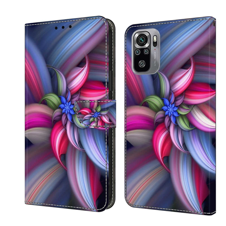 Custodia portafoglio in pelle per Xiaomi Redmi Note 10
