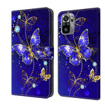 Custodia portafoglio in pelle per Xiaomi Redmi Note 10